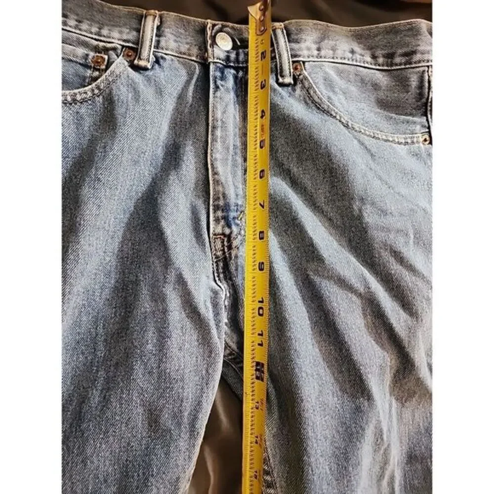 Vtg‎ Levis 505 Jeans Mens 34x29 Regular Fit Straight Leg Classic Denim Pants 90s